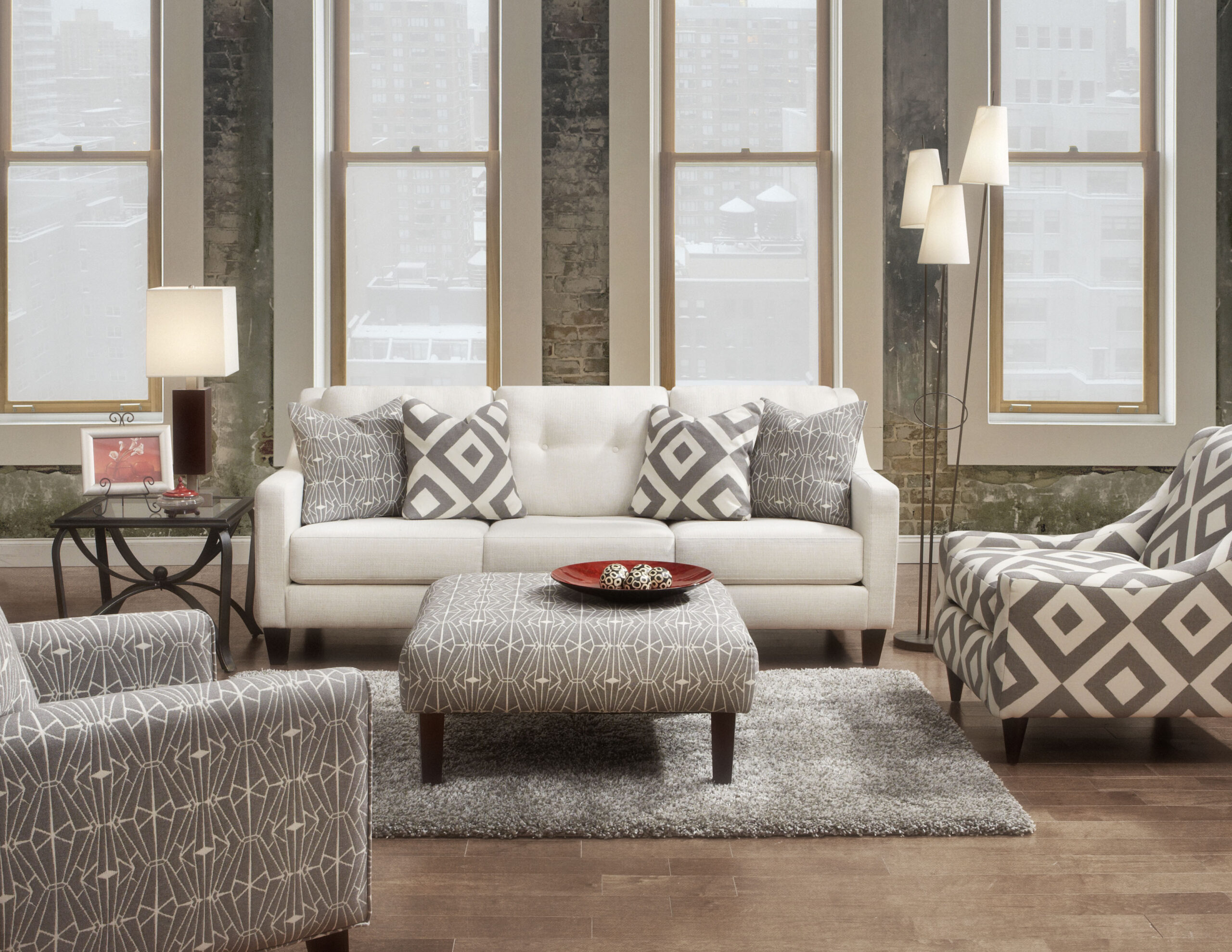 Sugarshack Glacier Ottoman