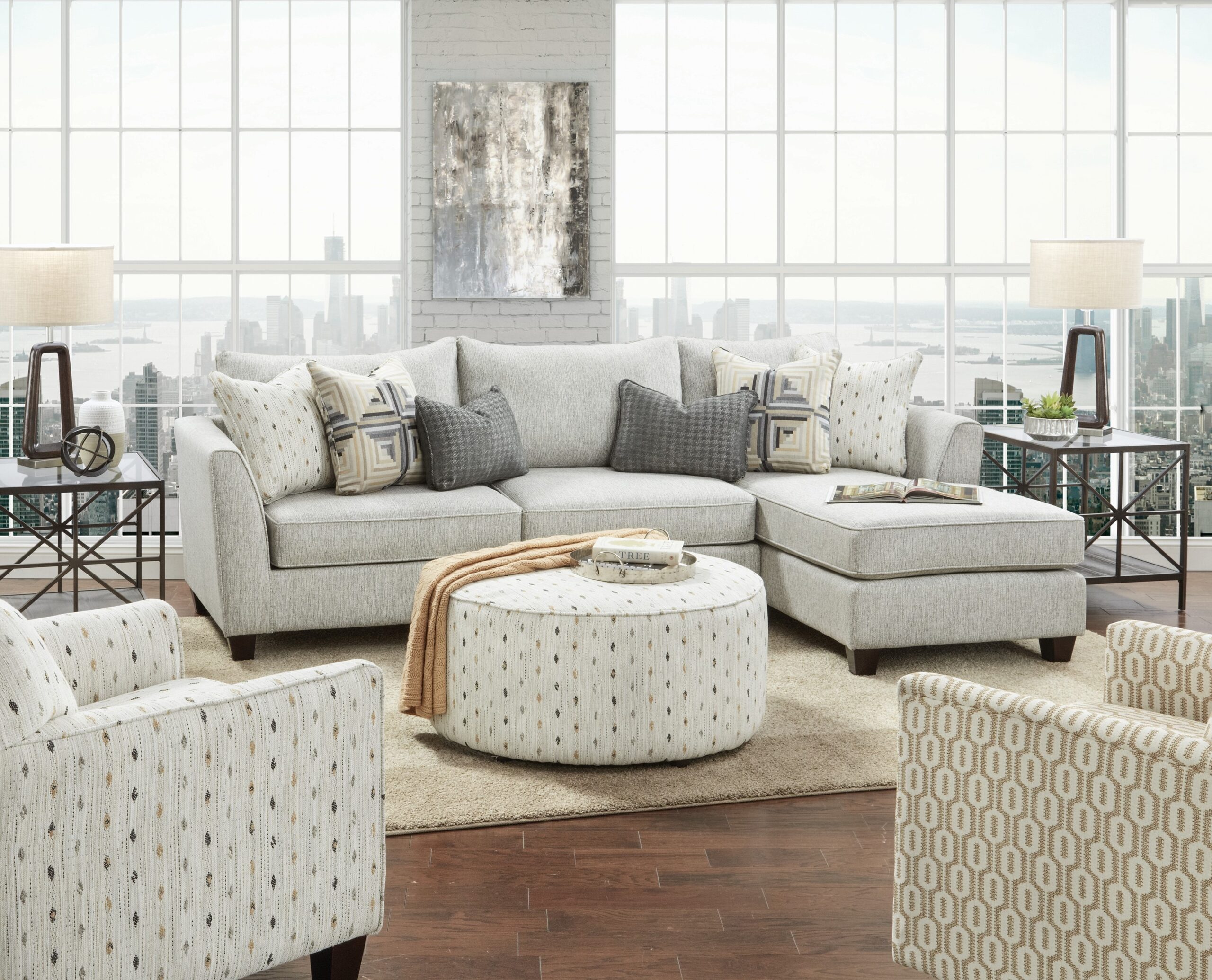 Palm Beach Iron RAF Chaise