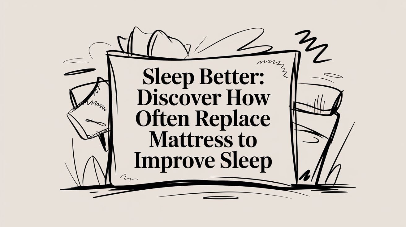 How Often Replace Mattress Text Banner