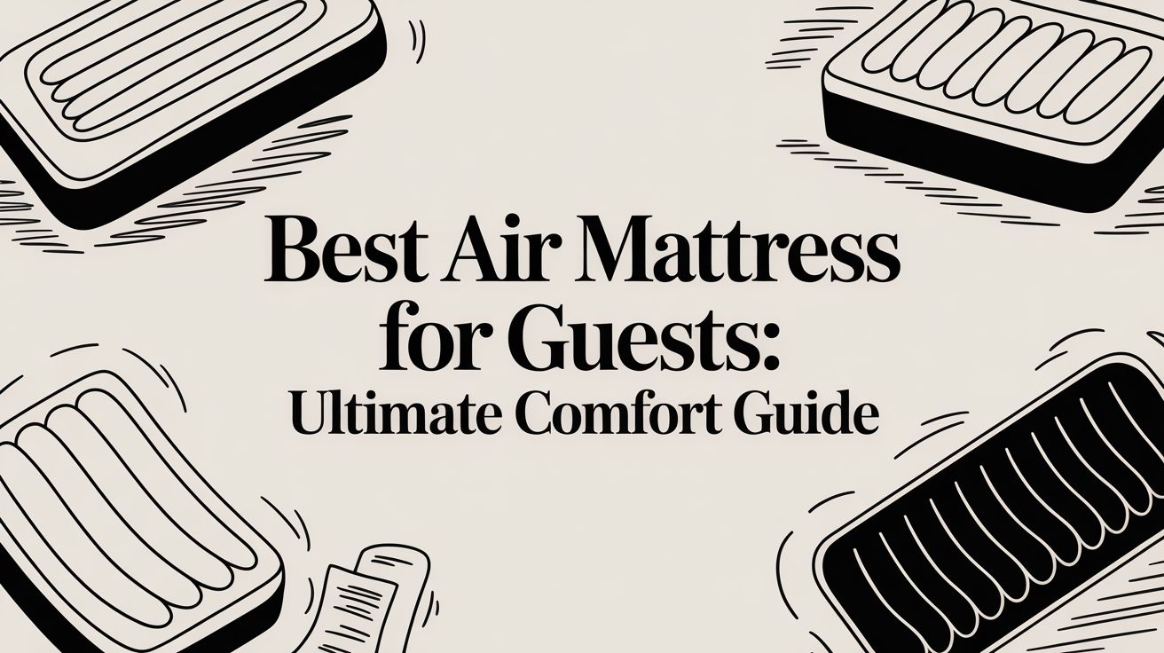 Best Air Mattress For Guests Guide