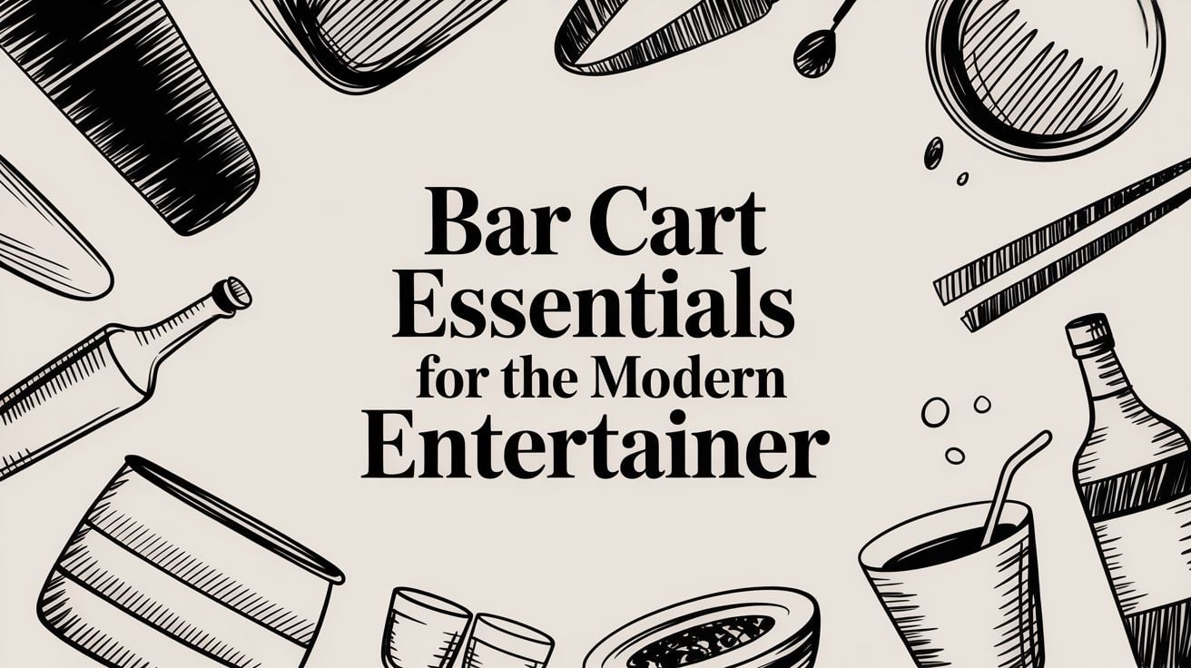 Bar Cart Essentials Bar Tools