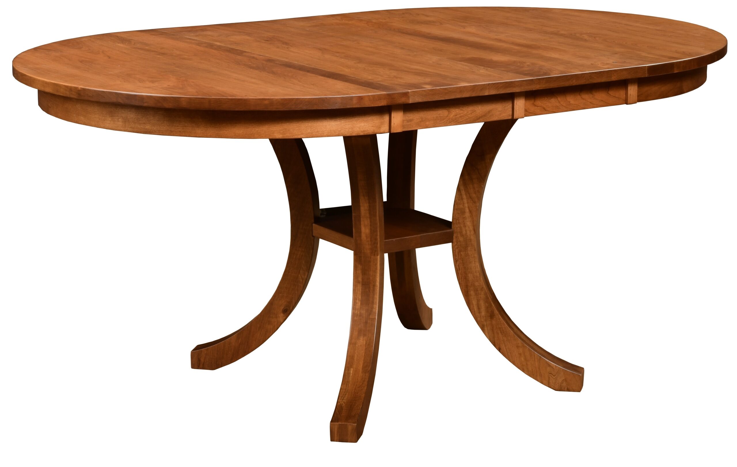 Trailways 48” Table w/2-12” Leaves w/apron (stores 0L) AMR48-2L