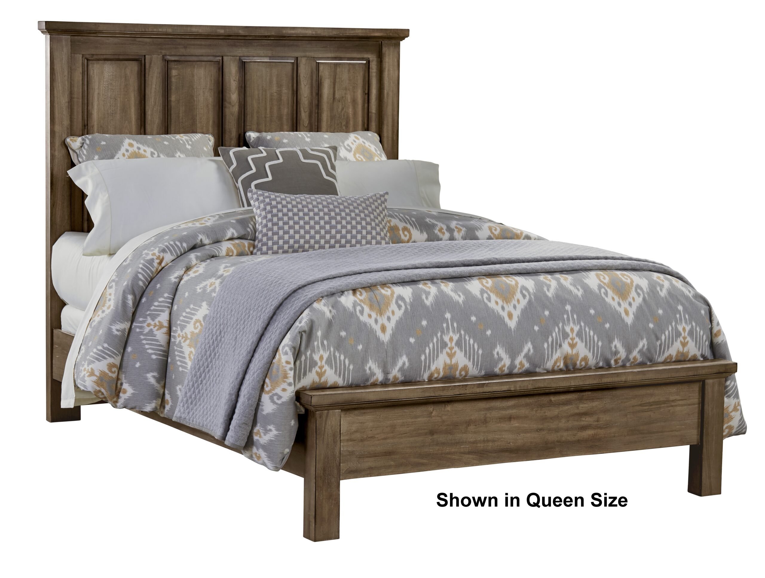 Maple Road Mansion Bed With Low Profile Footboard - 117-669/966/733/MS2
