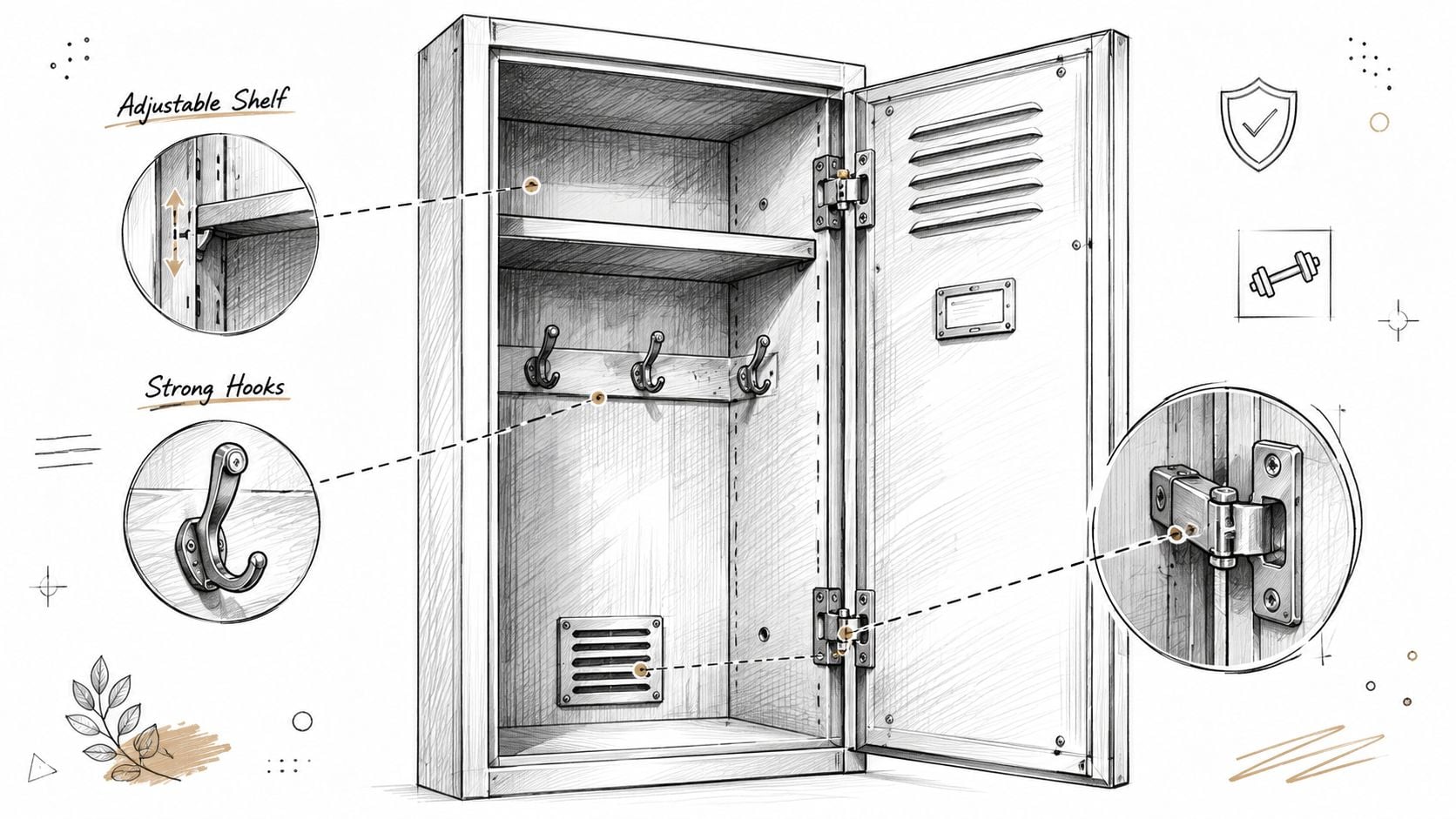 Essential Features of High-Quality Entryway Lockers
